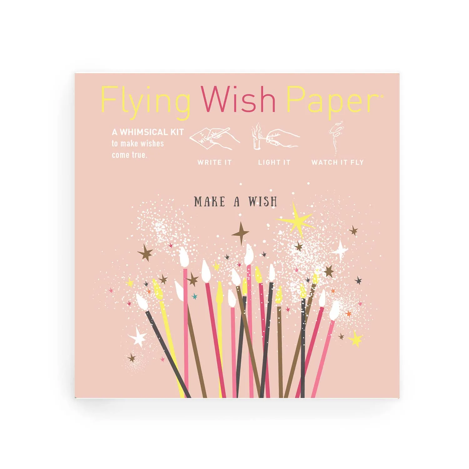 MAKE A WISH BIRTHDAY / Mini kit with 15 Wishes   accessories