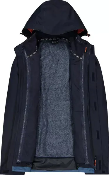 MAN JACKET ZIP HOOD DETACHABLE INN.