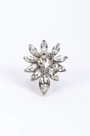 Marquise Crystal Cocktail Ring