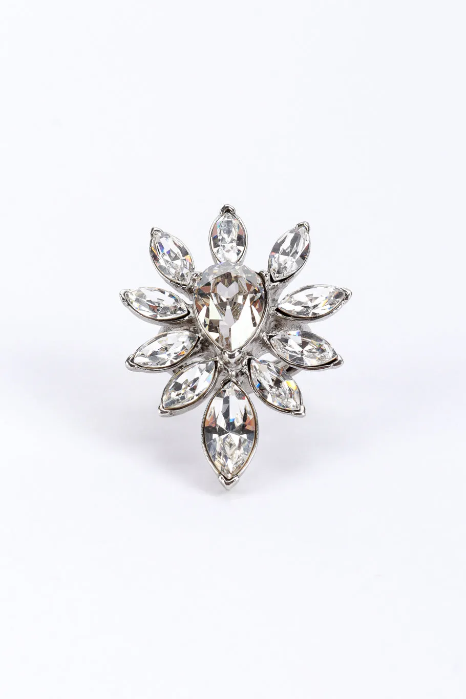 Marquise Crystal Cocktail Ring