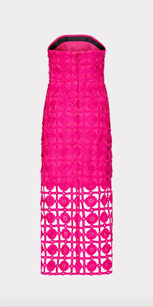 Milly Kait Tile Lace Dress