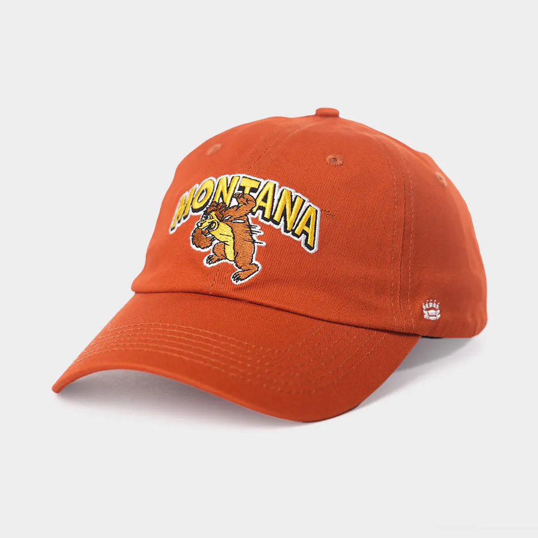 Montana Grizzlies Retro Slobbering Bear Dad Hat