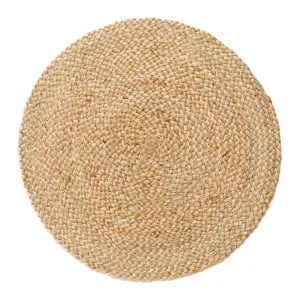 Natural Braided Jute Placemat - Set of 10