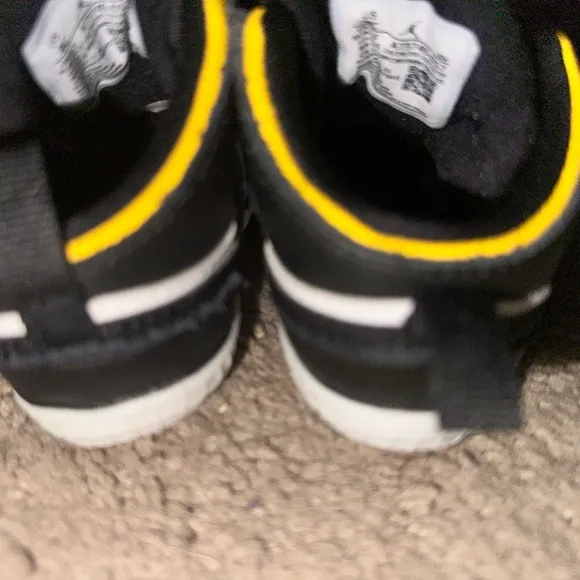 Nike Baby Air Jordan Booties Black White