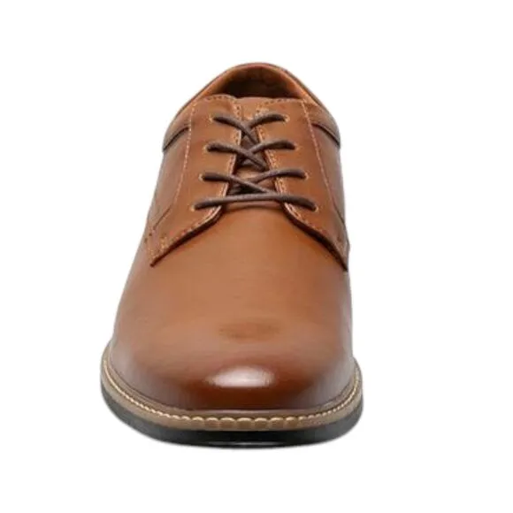 Nunn Bush Dress Shoes Men Size 10.5M True Comfort Carmelo PT OX Cognac Leather