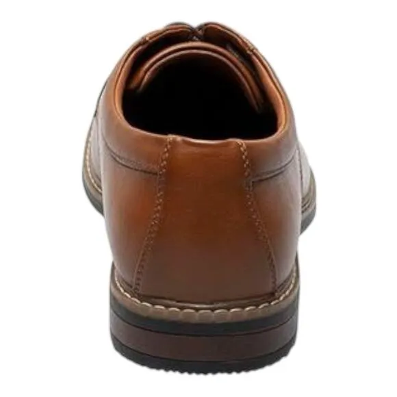 Nunn Bush Dress Shoes Men Size 10.5M True Comfort Carmelo PT OX Cognac Leather