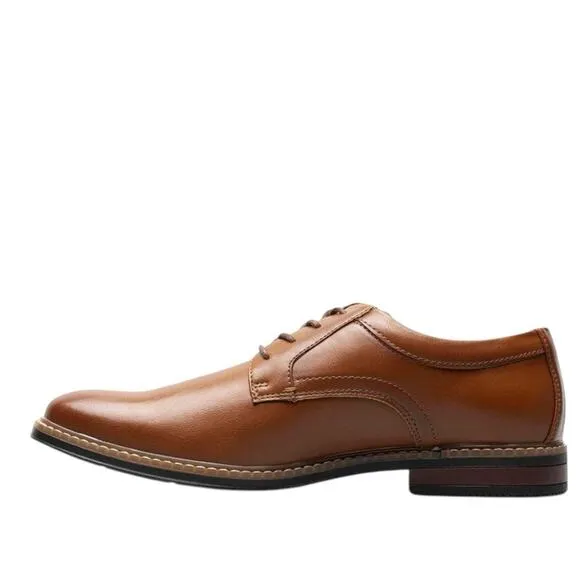 Nunn Bush Dress Shoes Men Size 10.5M True Comfort Carmelo PT OX Cognac Leather