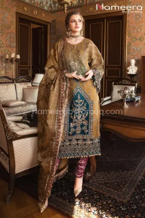 Pakistani Churidar Pajama with Long Shirt Online #BB153