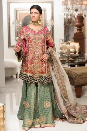 Pakistani Designer Wedding Party Outfit #Y2002