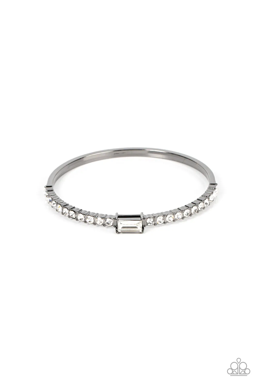 Party Crashing Couture - Black Bracelet