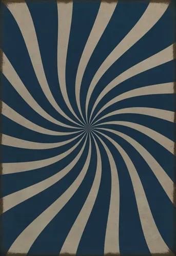 Pattern 59 "Eddy" Vinyl Floorcloth - Spicher & Co.