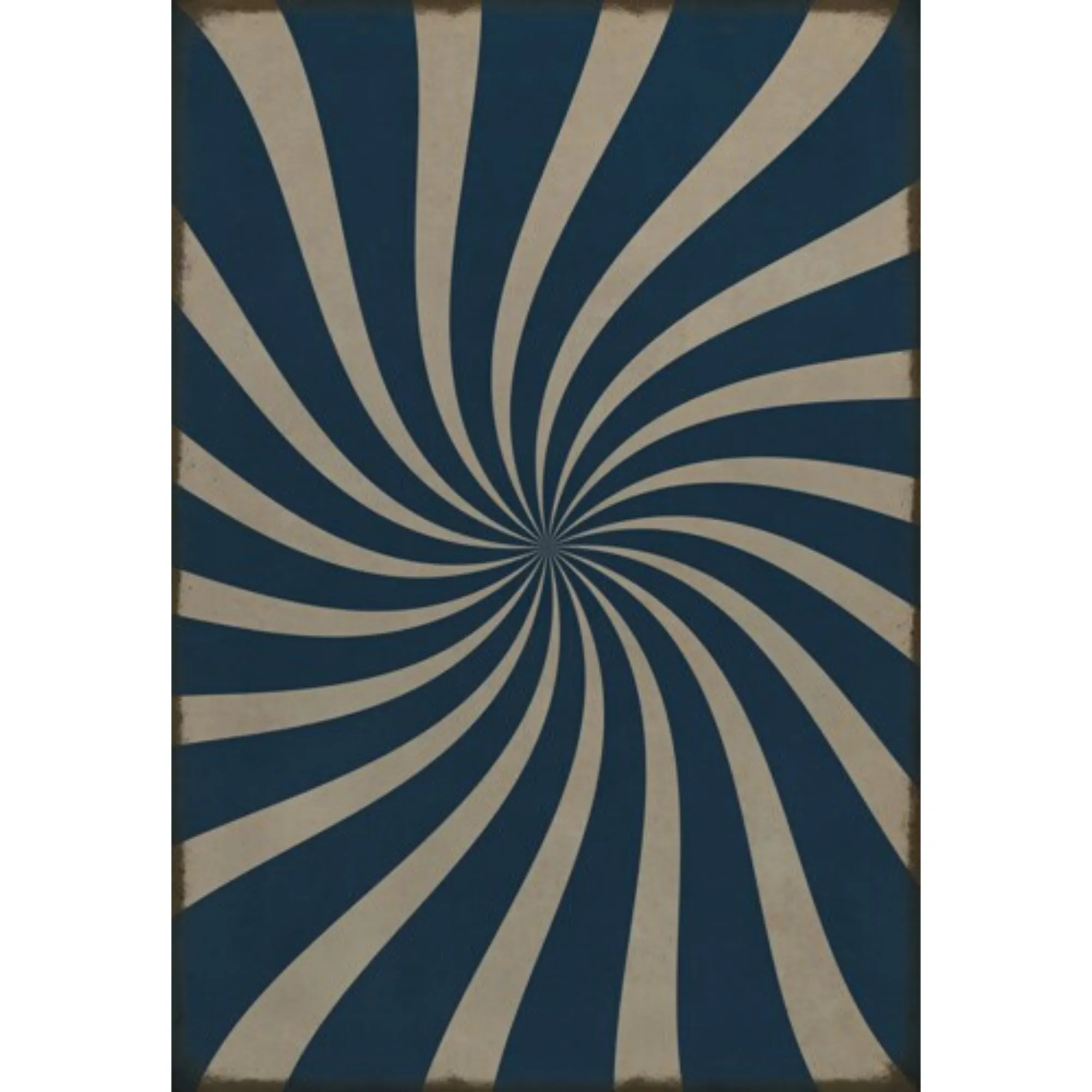 Pattern 59 "Eddy" Vinyl Floorcloth - Spicher & Co.
