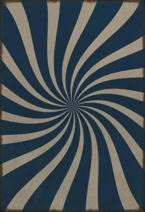 Pattern 59 "Eddy" Vinyl Floorcloth - Spicher & Co.