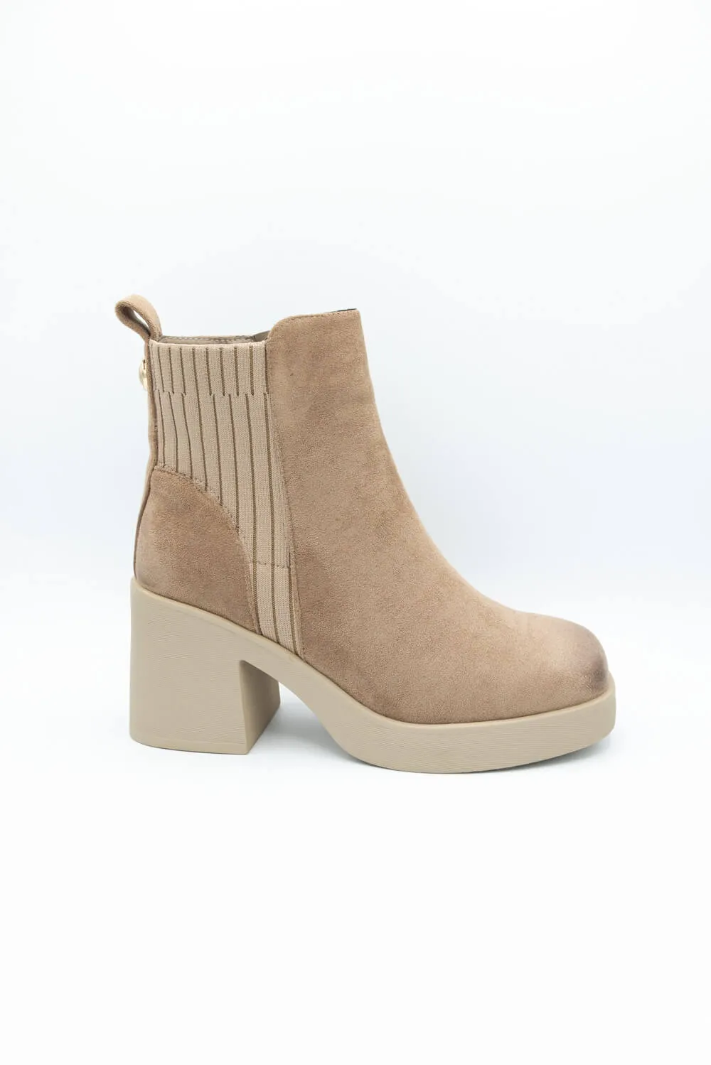 Pierre Dumas Garnet Booties for Women in Taupe | 89327-434 TAUPE