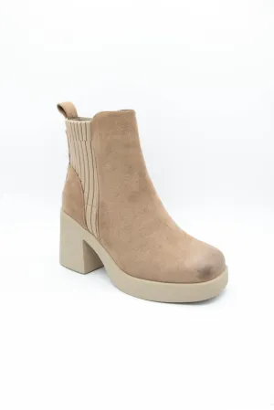 Pierre Dumas Garnet Booties for Women in Taupe | 89327-434 TAUPE