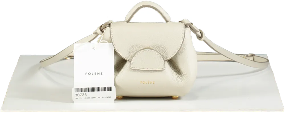 Polène Ivoru Leather Número Un Micro Bag