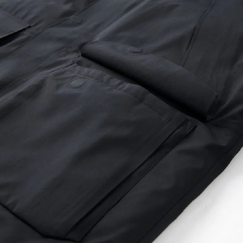 Premium 2-in-1 Outdoor Shell Jacket with 90% Duck Down Lining