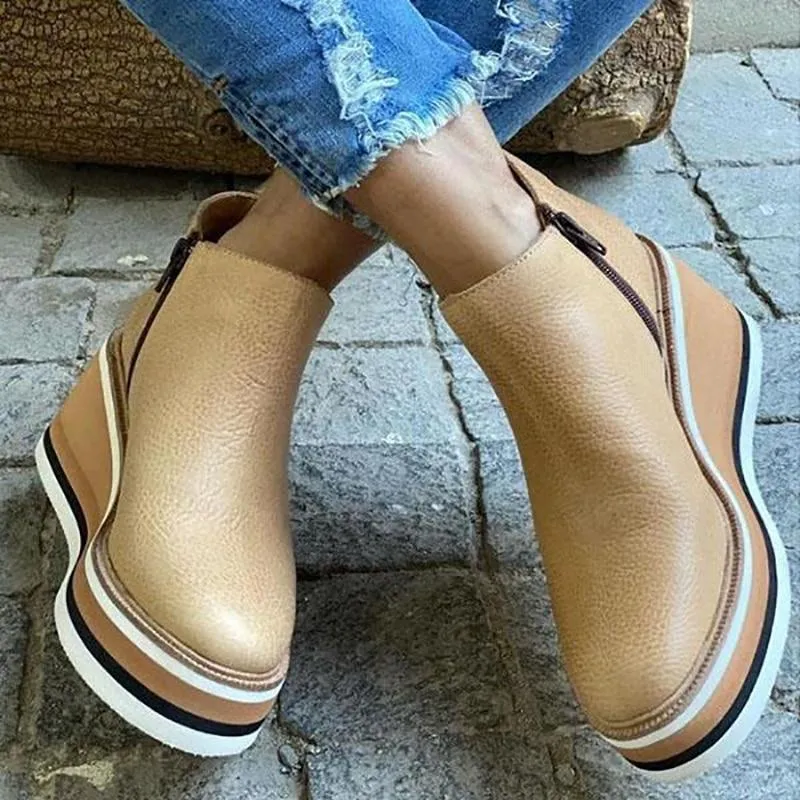 PREMIUM COMFORTABLE SPRING LEATHER BOOTIES 2024