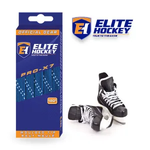 PRO X7 WIDE NON WAXED ROYAL HOCKEY LACES