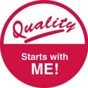 QUALITY STARTS WITH ME! Hard Hat Labels