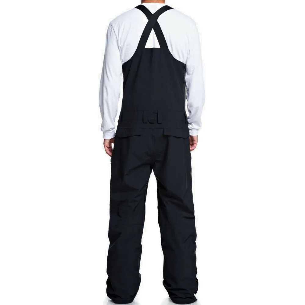 Quiksilver Utility Bib Ski Snowboard Pant - Black
