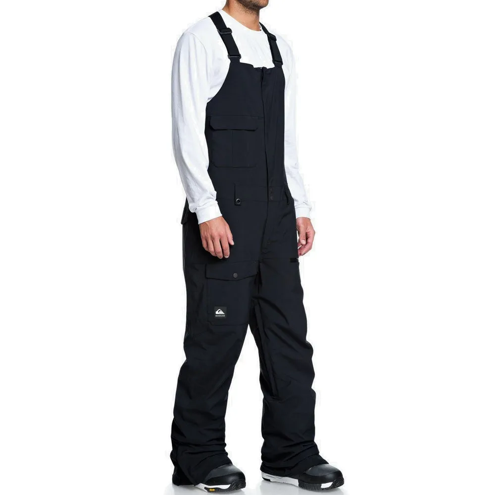 Quiksilver Utility Bib Ski Snowboard Pant - Black