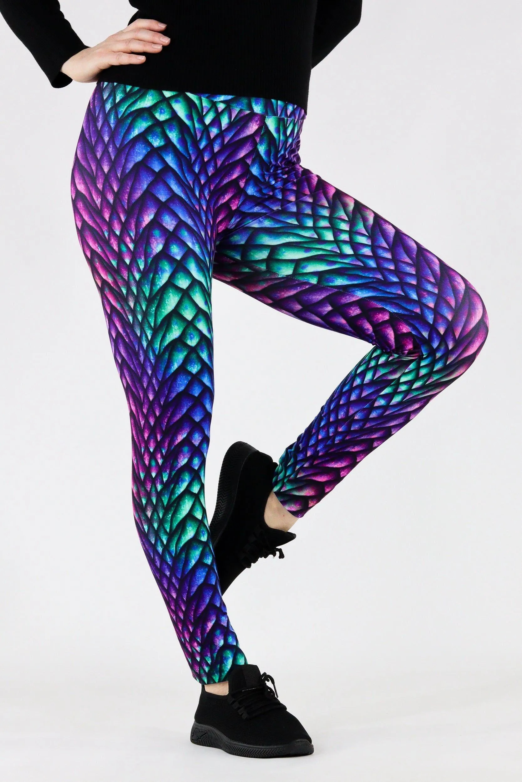 Radiant Dragon - Casual Full Leggings
