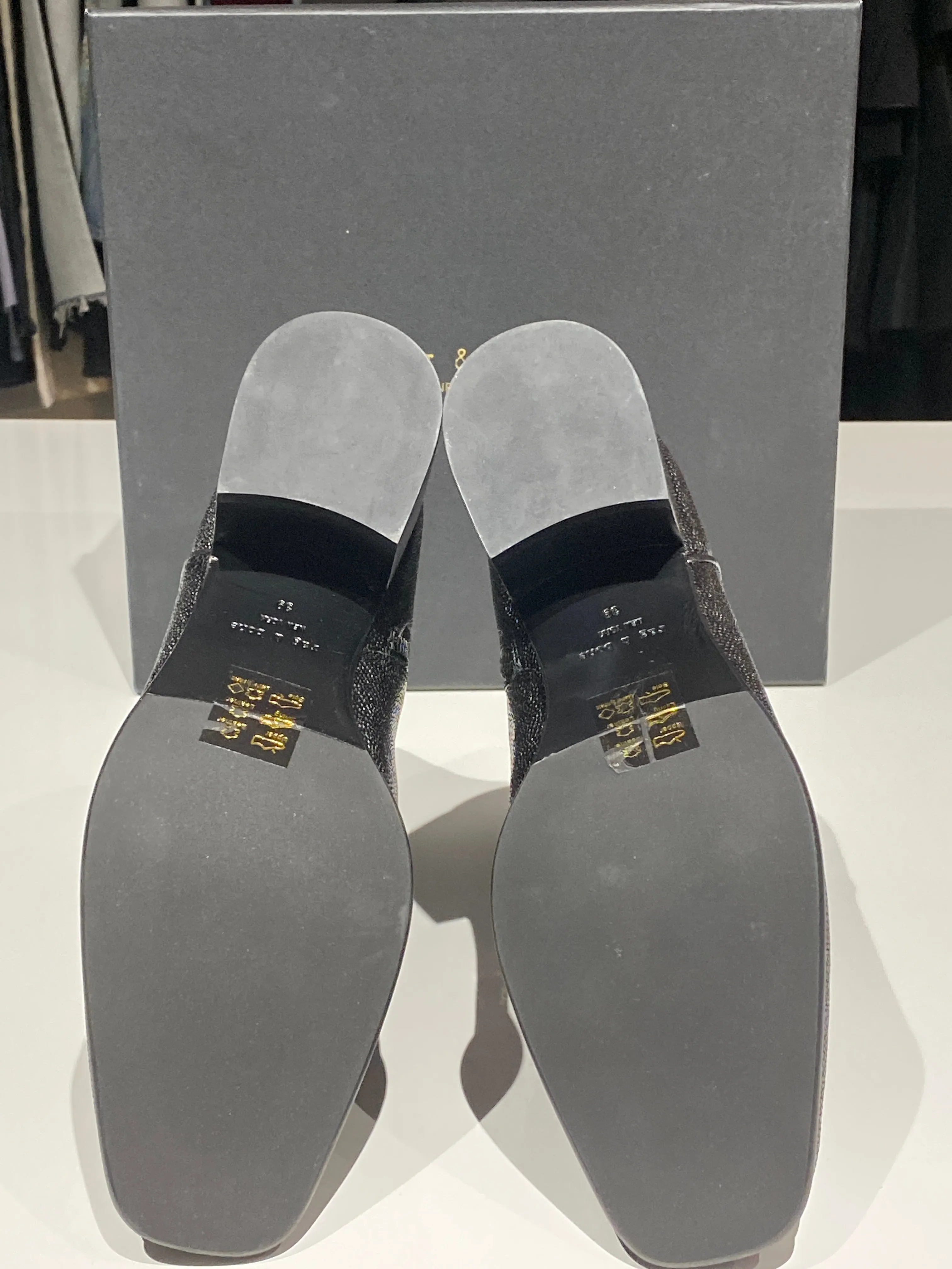Rag and Bone Black Aslen Mid Boot