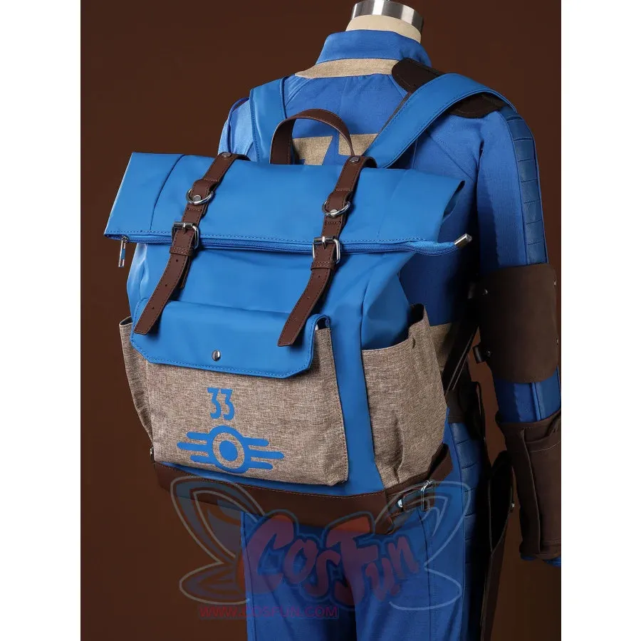 【Ready to Ship   FREE SHIPPING】Lucy MacLean Cosplay Bag Vault 33 Camping Backpack C09039