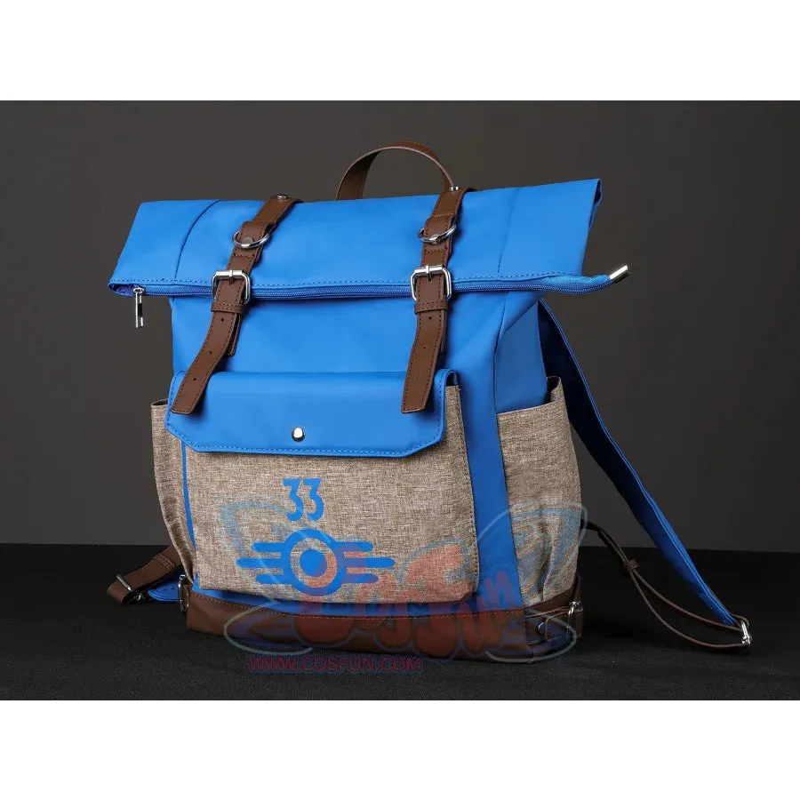 【Ready to Ship   FREE SHIPPING】Lucy MacLean Cosplay Bag Vault 33 Camping Backpack C09039