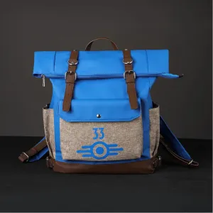 【Ready to Ship   FREE SHIPPING】Lucy MacLean Cosplay Bag Vault 33 Camping Backpack C09039