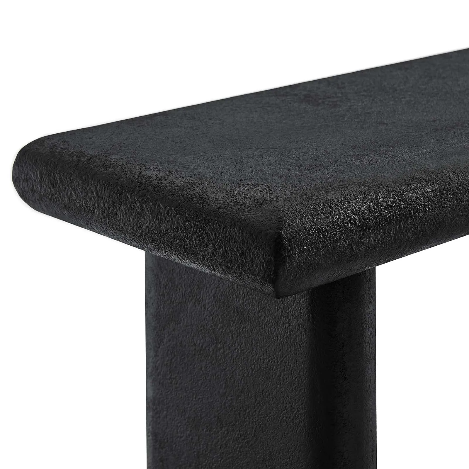 RELIC CONCRETE TEXTURED CONSOLE TABLE