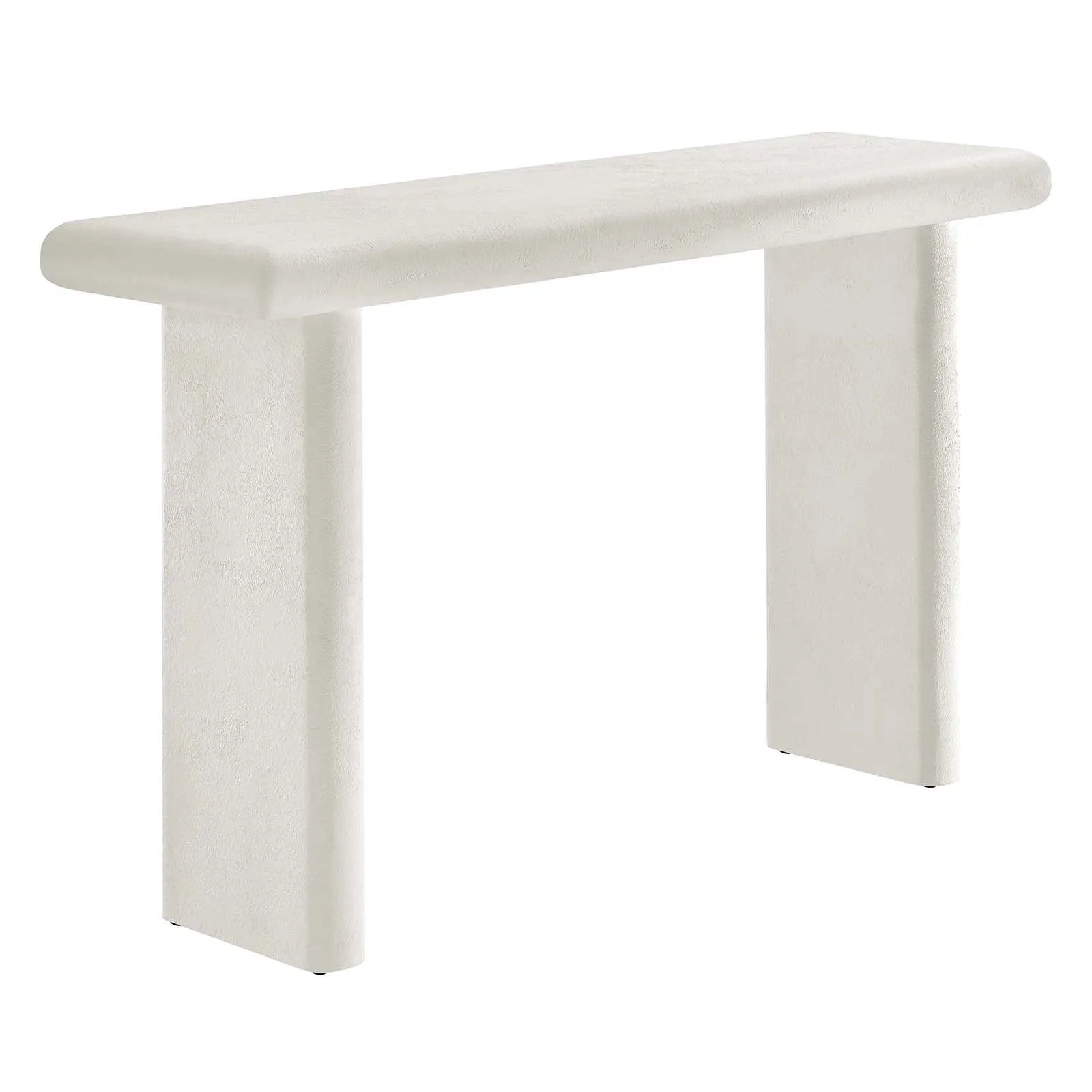 RELIC CONCRETE TEXTURED CONSOLE TABLE