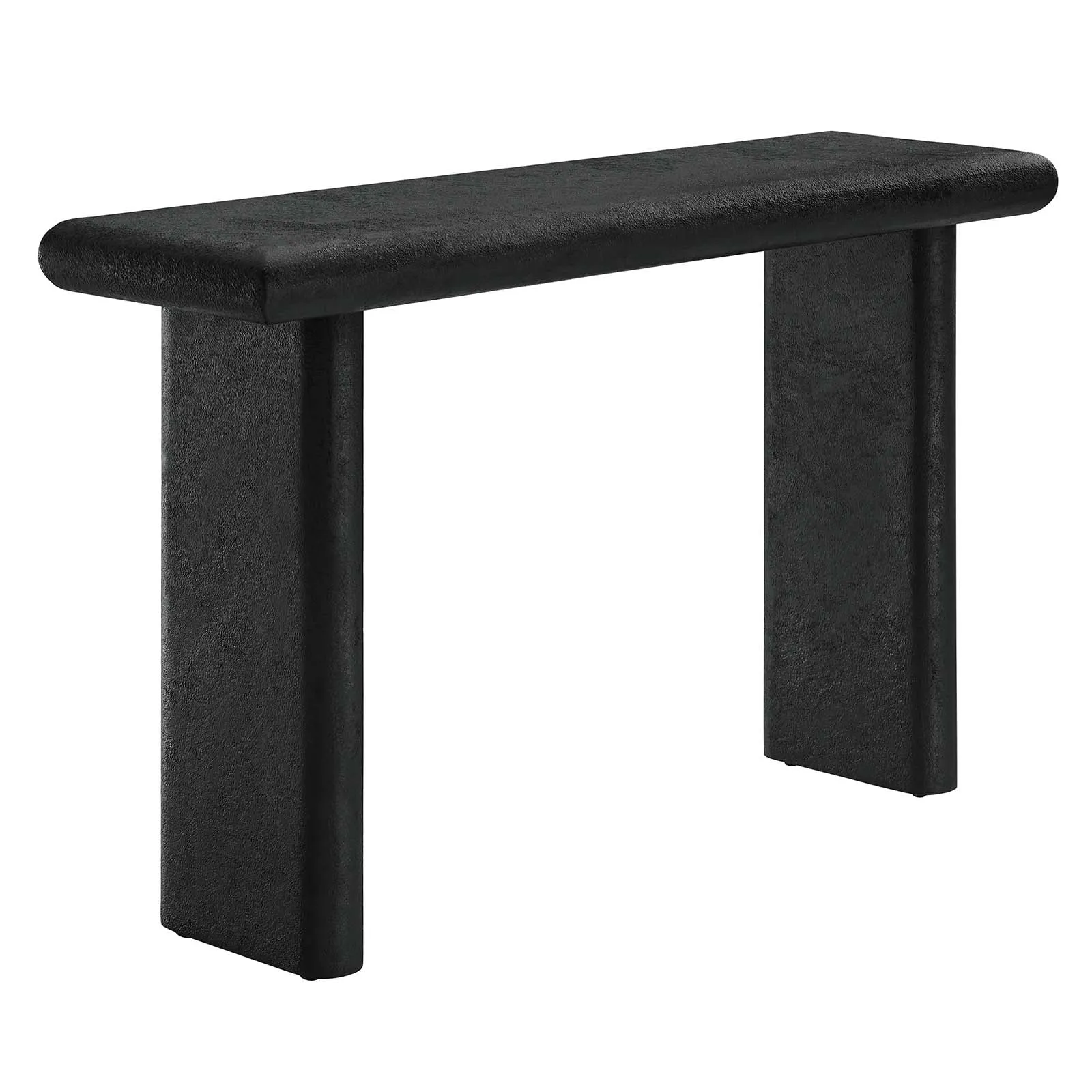 RELIC CONCRETE TEXTURED CONSOLE TABLE