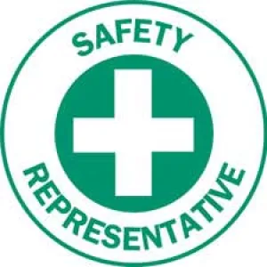SAFETY REPRESENTATIVE Hard Hat Labels