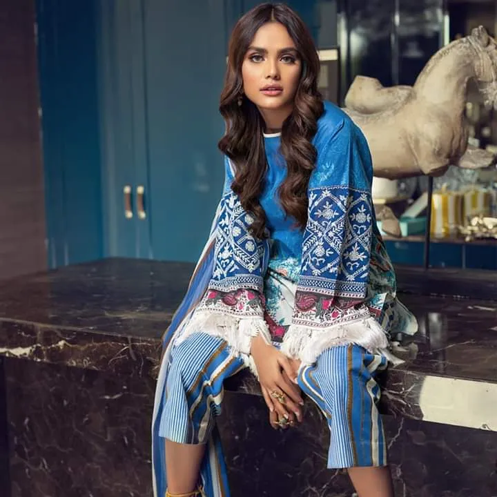 Sana Safinaz Spring Lawn Dress for Women #M0062