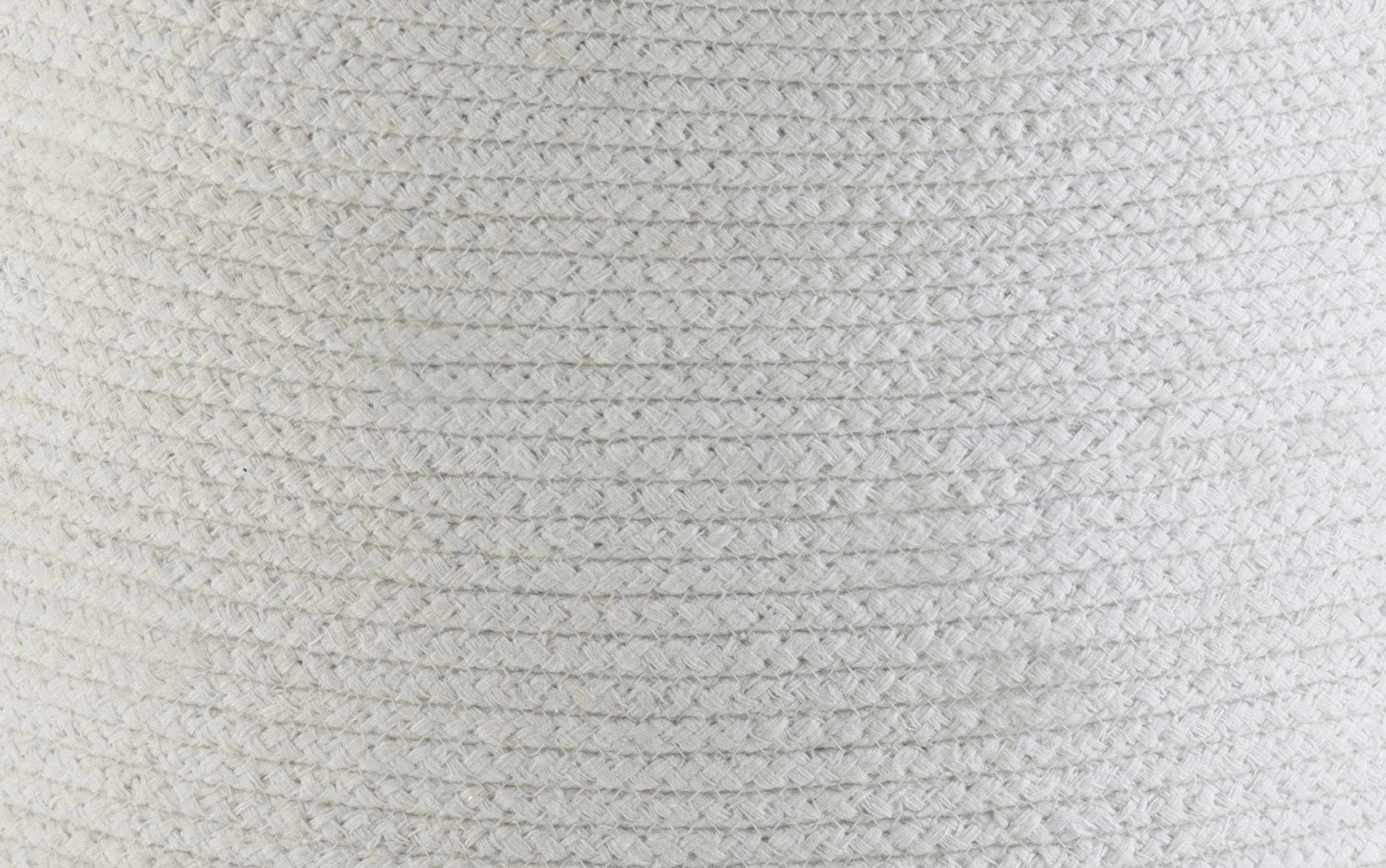 Serena Round Braided Pouf