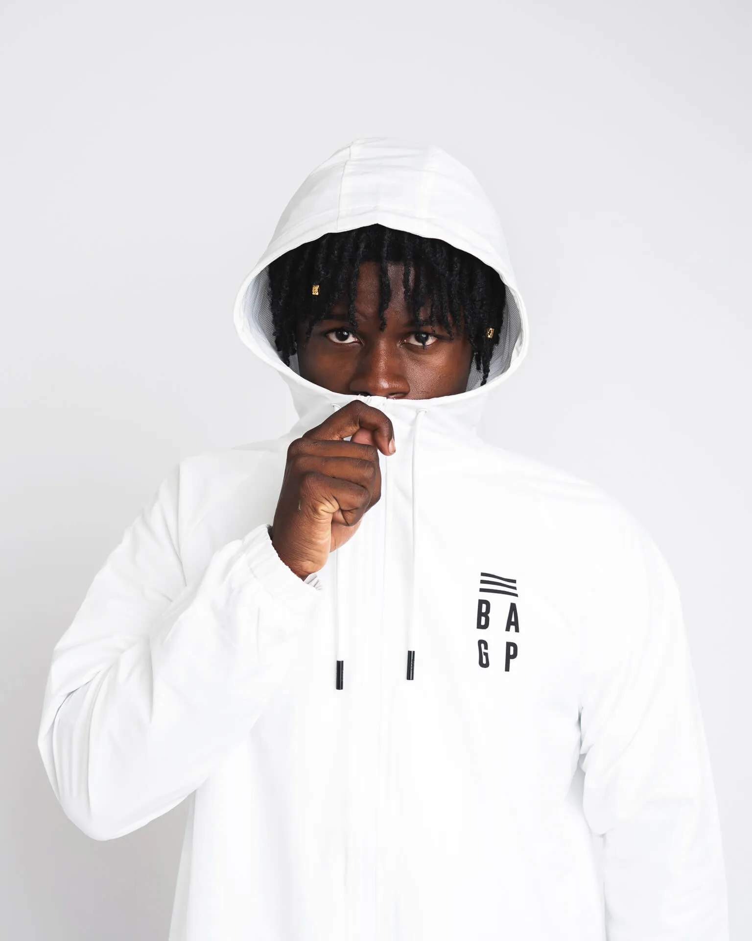 Signature Windbreaker - White