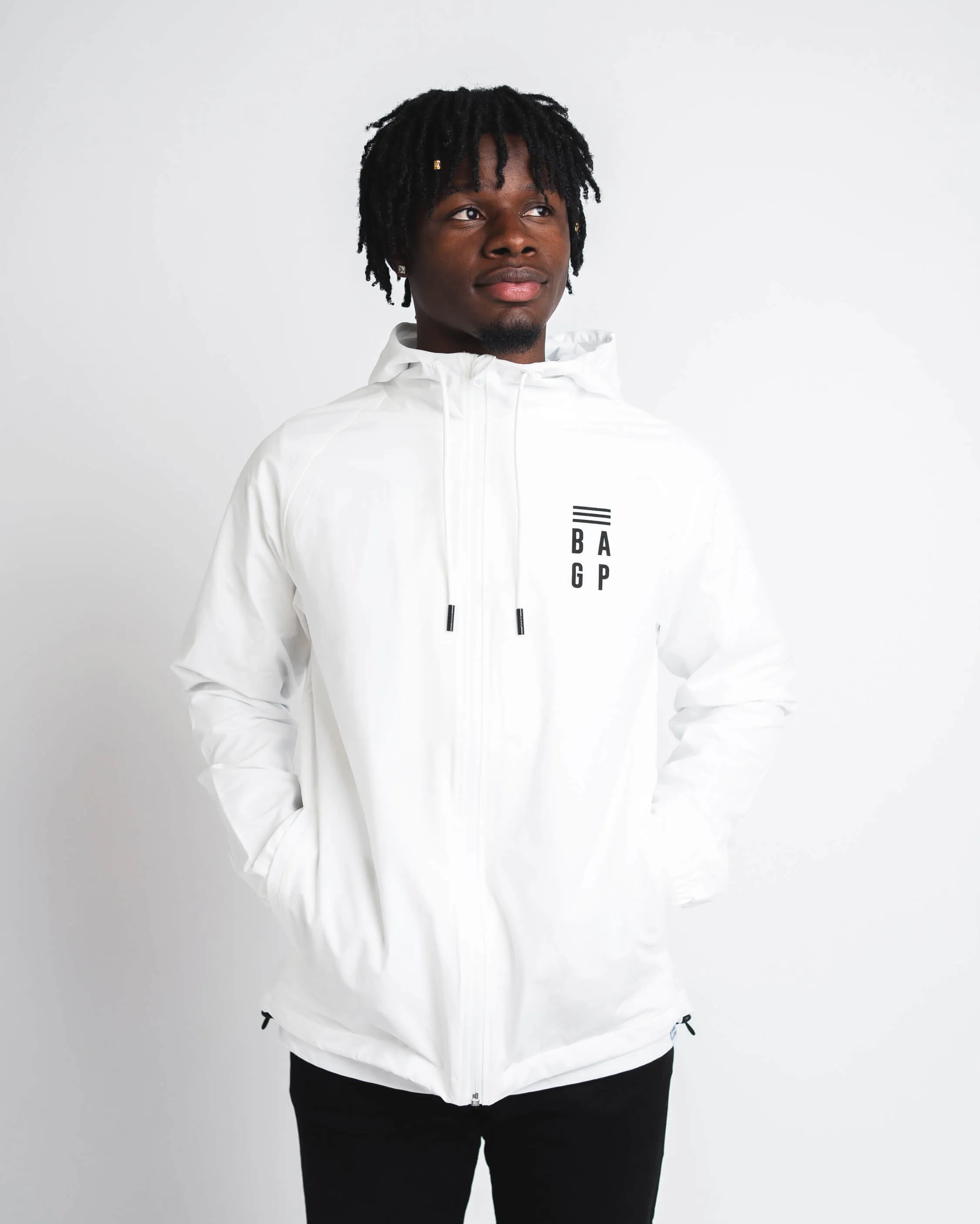 Signature Windbreaker - White