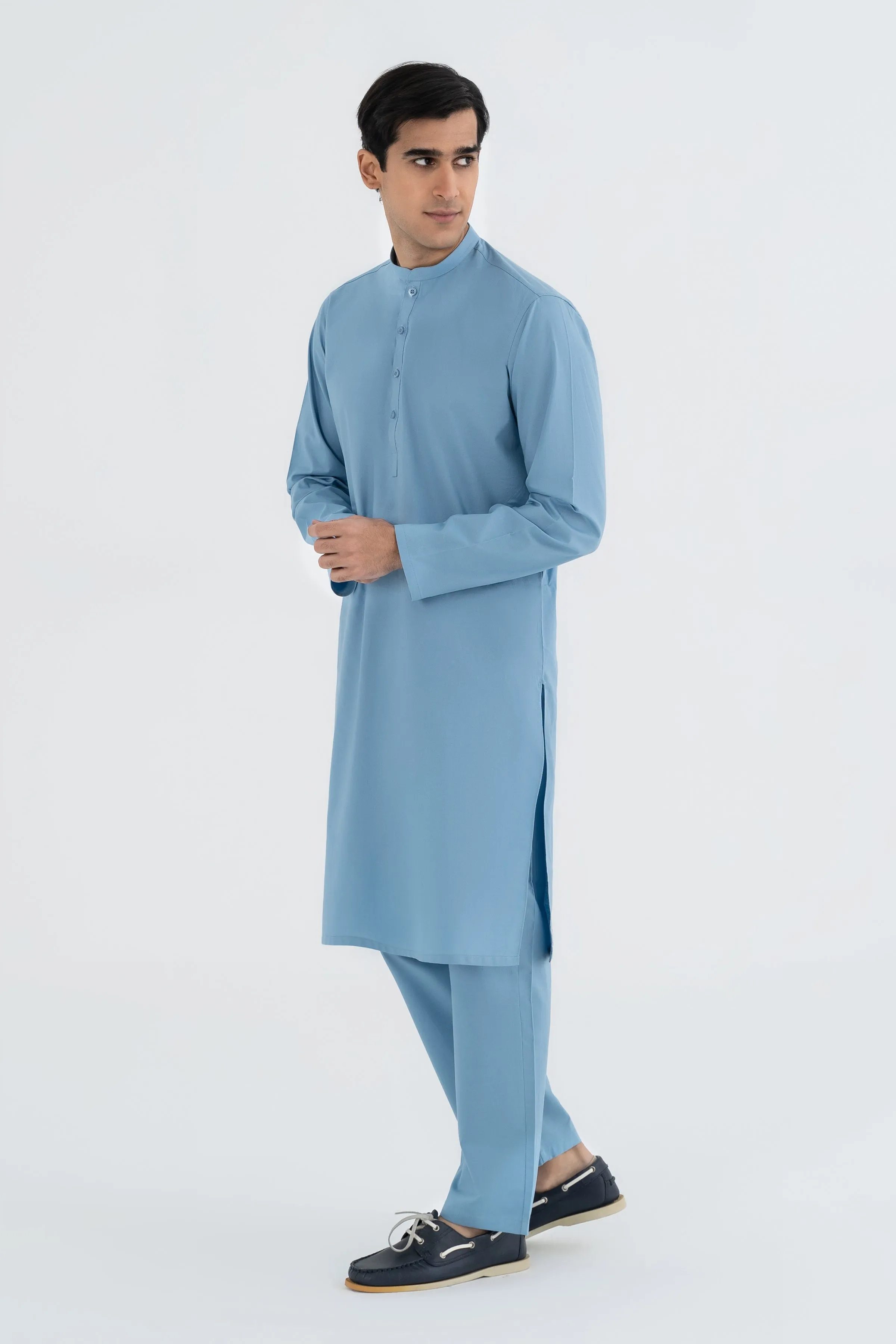 Sky Blue Kurta Trouser