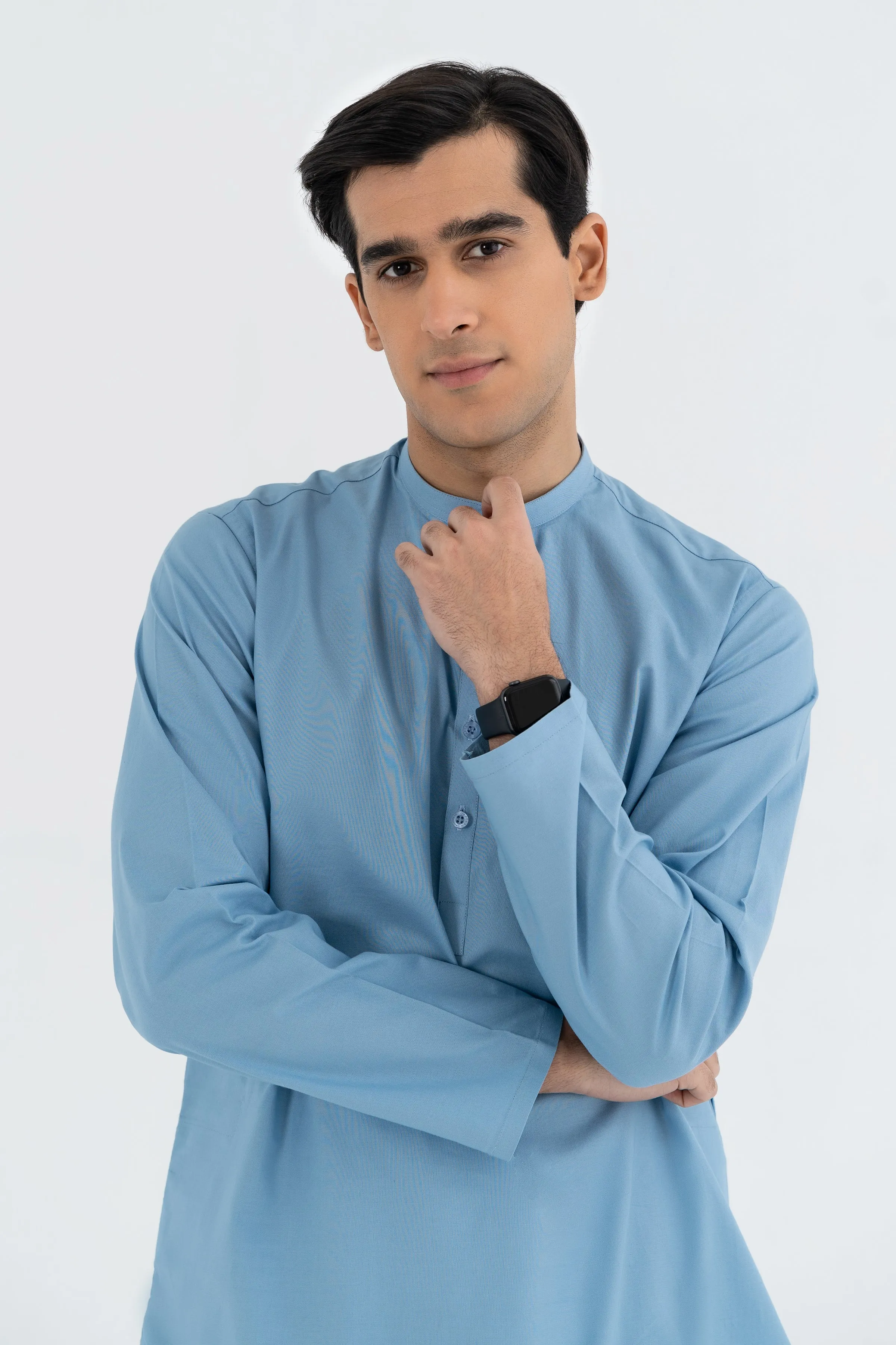 Sky Blue Kurta Trouser