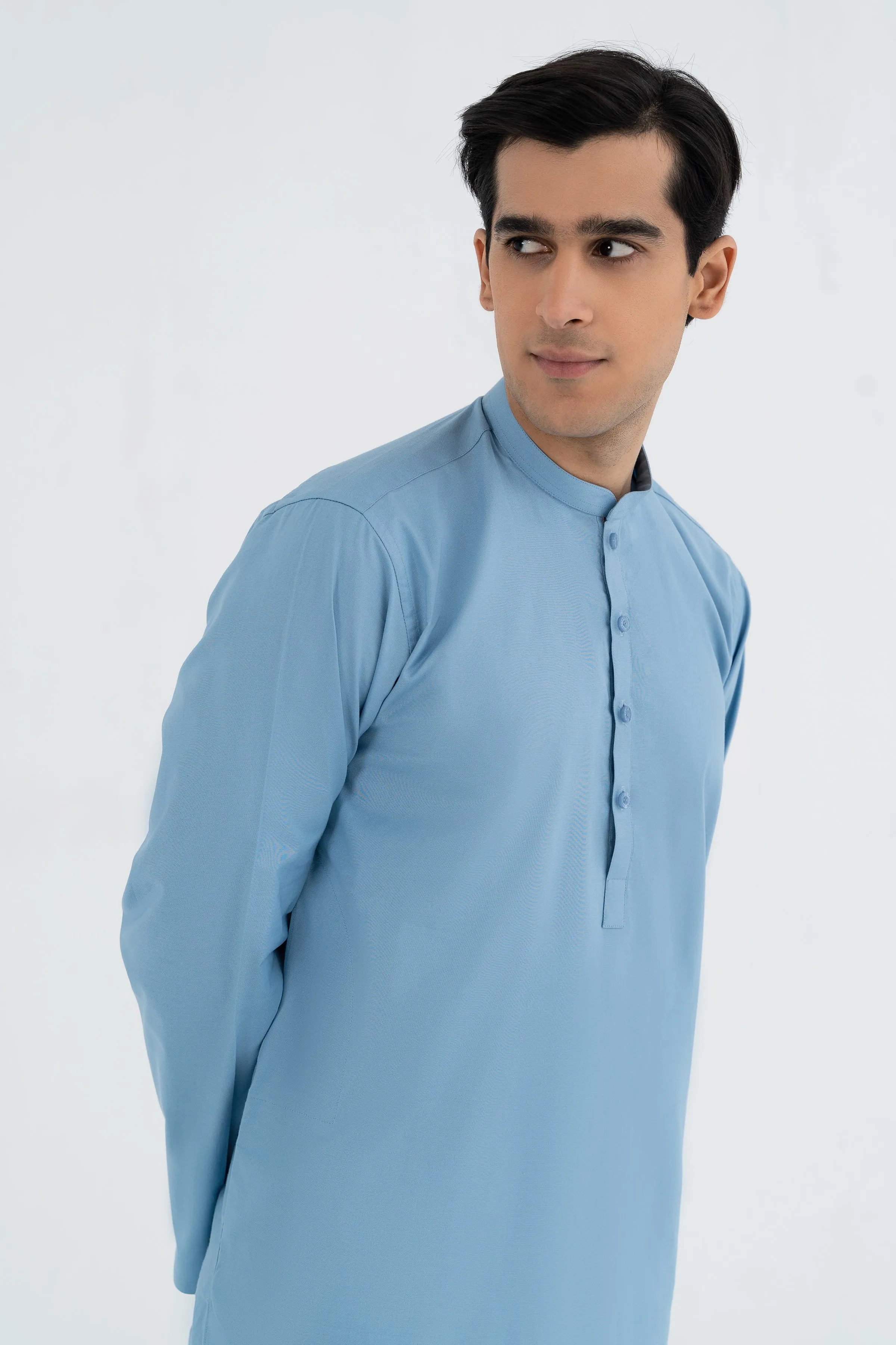 Sky Blue Kurta Trouser