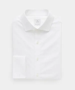 Slim Fit Plain Front Tuxedo Dress Shirt