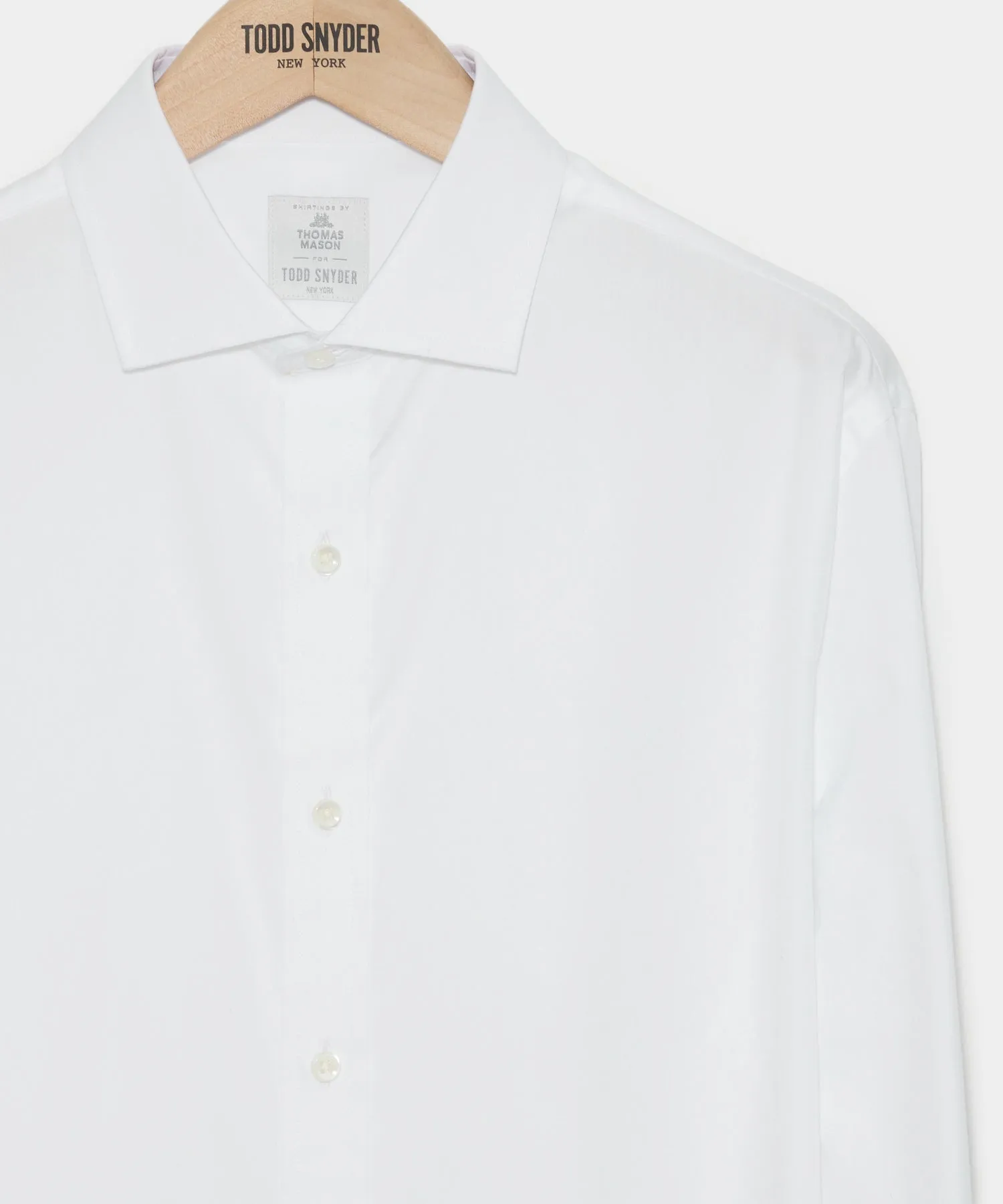 Slim Fit Plain Front Tuxedo Dress Shirt