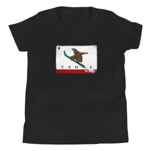 Snowboarding Grizzly Kids Size Shirt