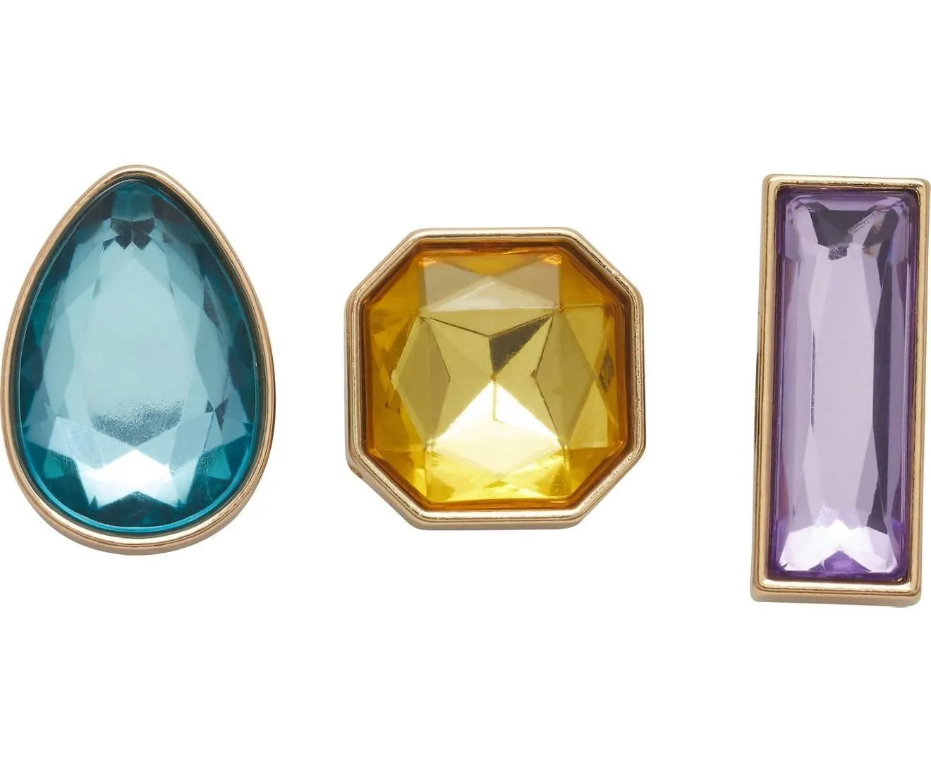 Sparkly 3 Jibbitz Pack
