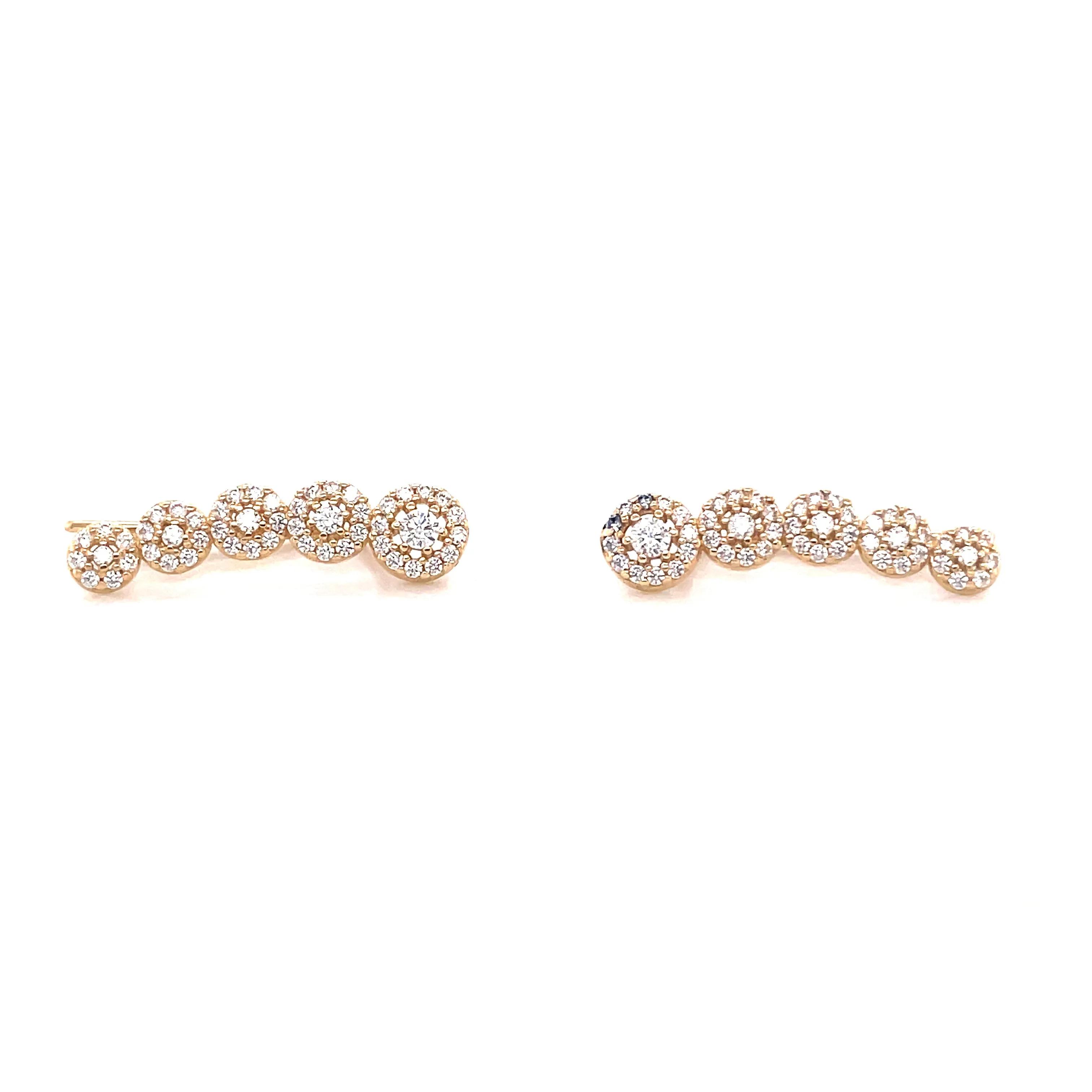 Sparkly Crawlers Earrings - 59295