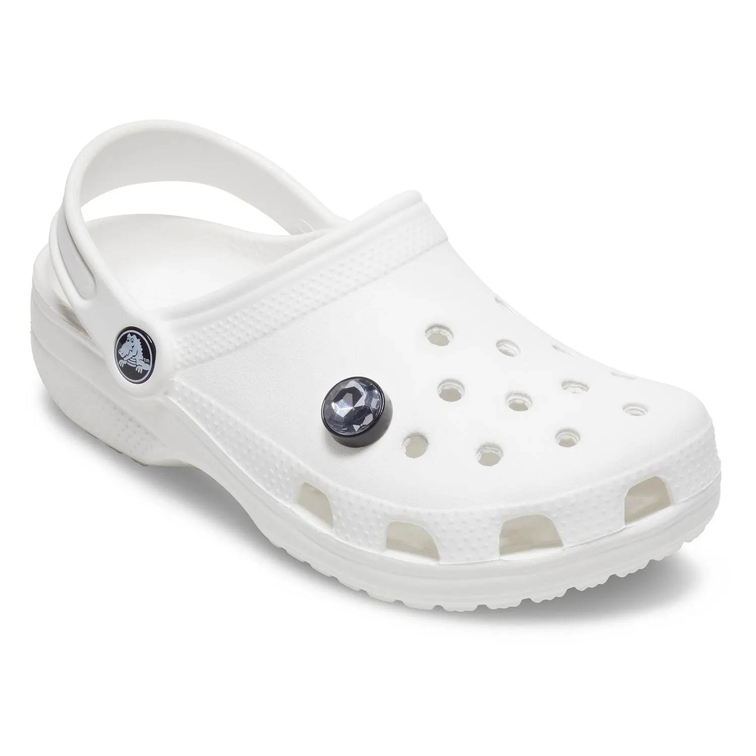 Sparkly Grey Jibbitz