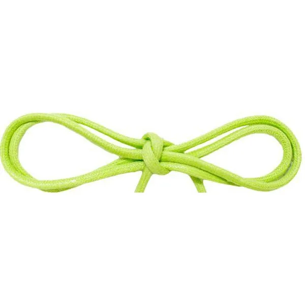 Spool - Waxed Cotton Thin Round Dress - Lucky Lime 1/8" (144 yards) Shoelaces