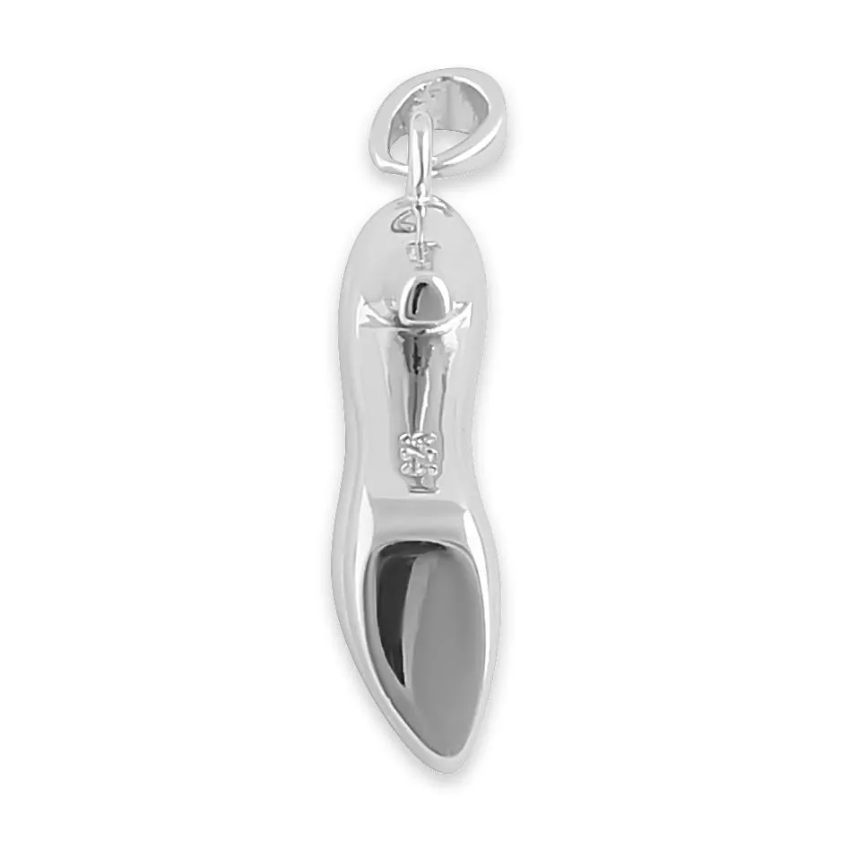 Sterling Silver High Heel Pendant